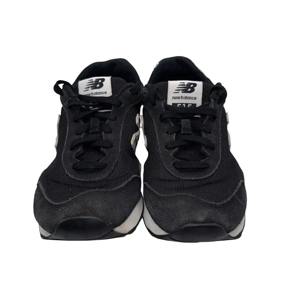 Size 9 Women’s New Balance 515 Shoe Black Leopard Print Sneakers Lace Up Low Top